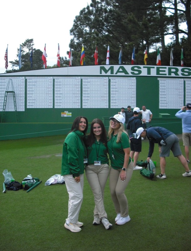 Masters Tournament Leadership Board
